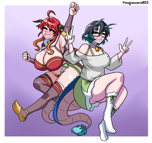 example of 2 character focus